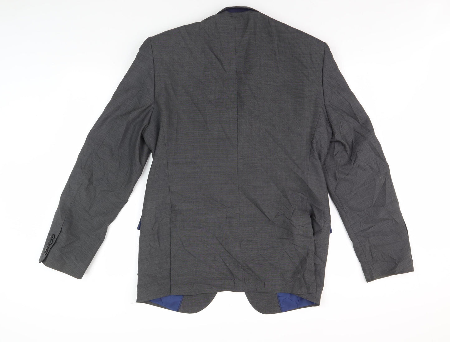 Marks & Spencer Grey Men's Blazer - Size 40 Long