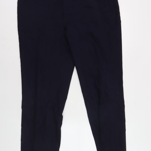 Marks and Spencer Men's Blue Slim Trousers 38