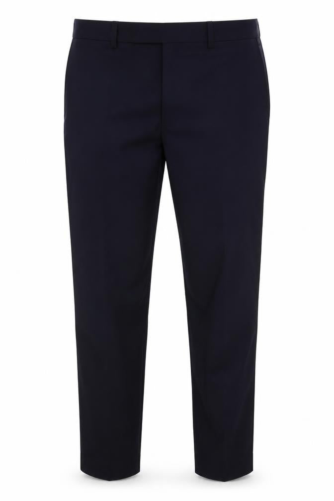 Front view of Marks & Spencer Men's Blue Slim Trousers 38