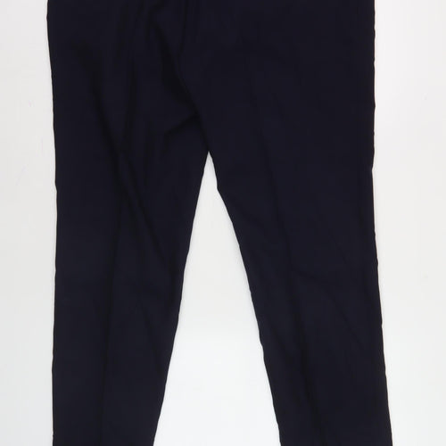 Marks and Spencer Men's Blue Slim Trousers 38