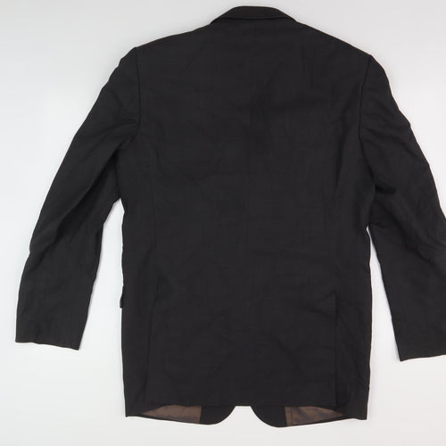 Marks and Spencer Men's Black Blazer, 42 in, Business Formal