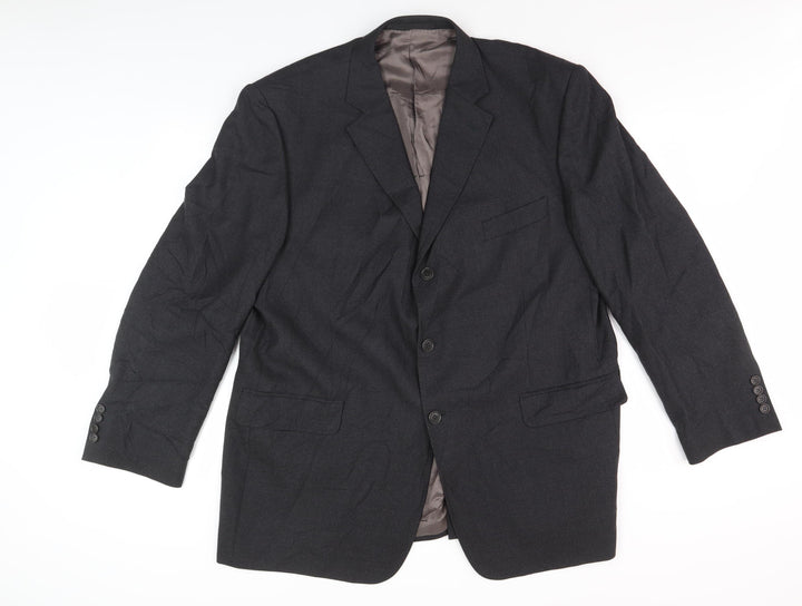 Marks and Spencer Men's Grey Wool Blazer, M, Formal Wear