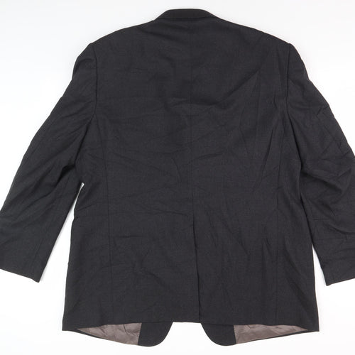 Marks and Spencer Men's Grey Wool Blazer, M, Formal Wear