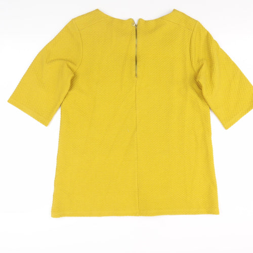 Whistles Yellow Tunic, Women's UK 12, Casual Spring Top