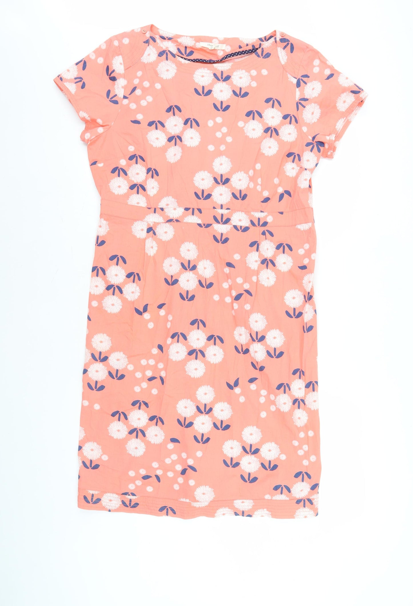 White Stuff Women's Pink Floral Dress Size 16