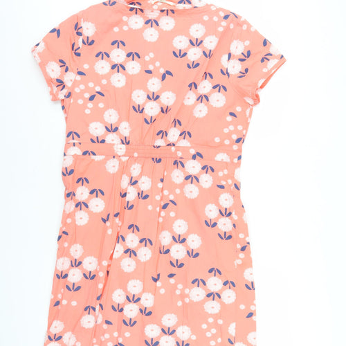 White Stuff Women's Pink Floral Dress Size 16
