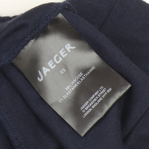 Jaeger Women Blue Sheath Dress XS