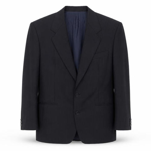 Marks and Spencer Men's Blue Blazer, Size 40, Striped