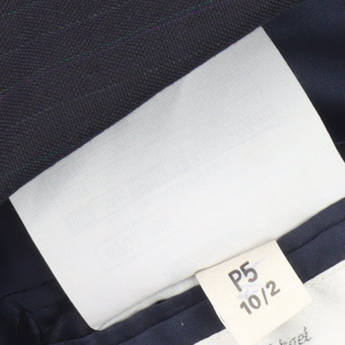 Marks and Spencer Men's Blue Blazer, Size 40, Striped