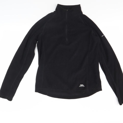 Trespass Unisex Black Fleece Pullover L