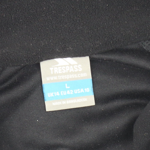 Trespass Unisex Black Fleece Pullover L