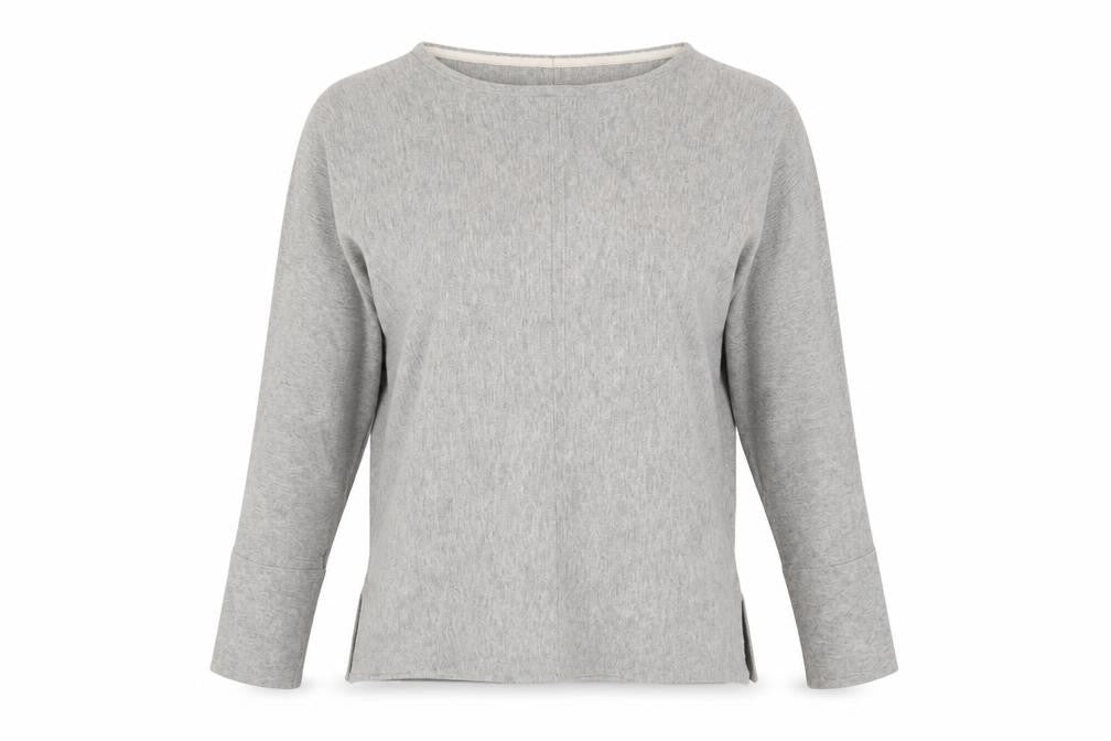 White Stuff Women's Grey Pullover, Size 10, Boat Neck