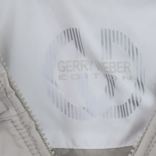 Gerry Weber Women Beige Quilted Jacket Size 18