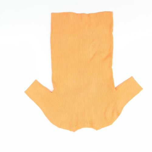 Marks and Spencer Women's XS Orange Jersey Top