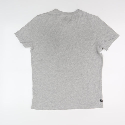 Animal Grey Men's S T-Shirt, Cotton Crew Neck