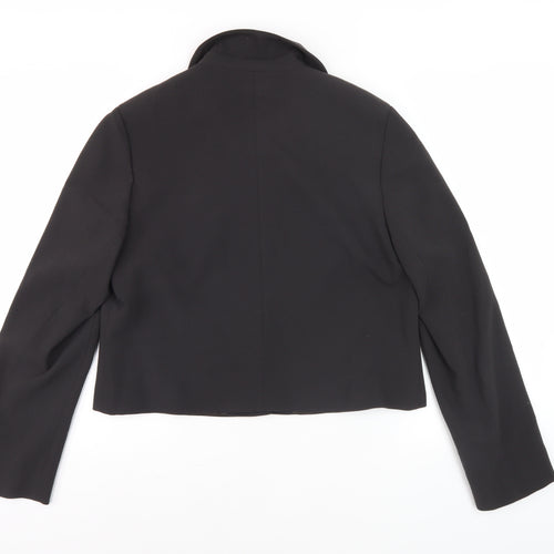 Evelin Brandt Women's Black Jacket Size 12 - Classic Style
