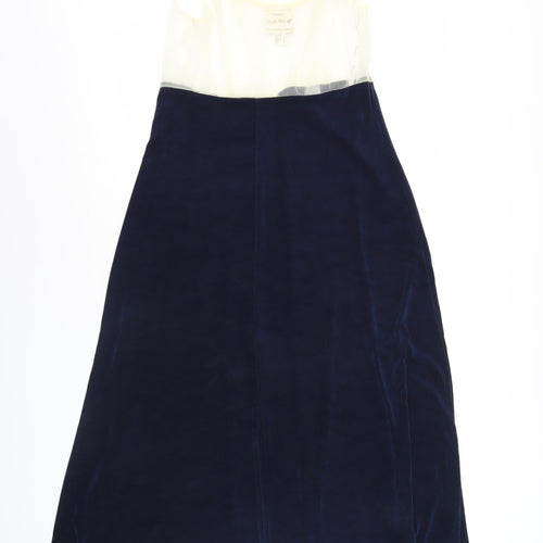 Joseph Ribkoff Women's Blue Sleeveless Dress Size 16