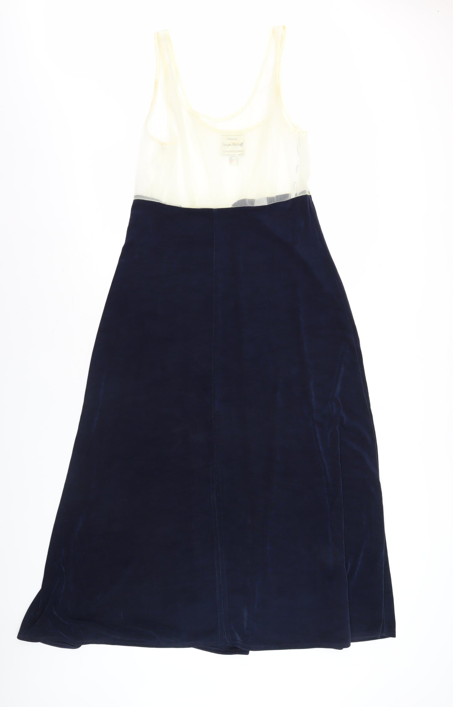 Joseph Ribkoff Women's Blue Sleeveless Dress Size 16
