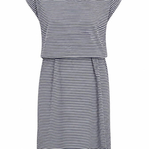 JoJo Maman Bébé Women's Striped T-Shirt Dress S