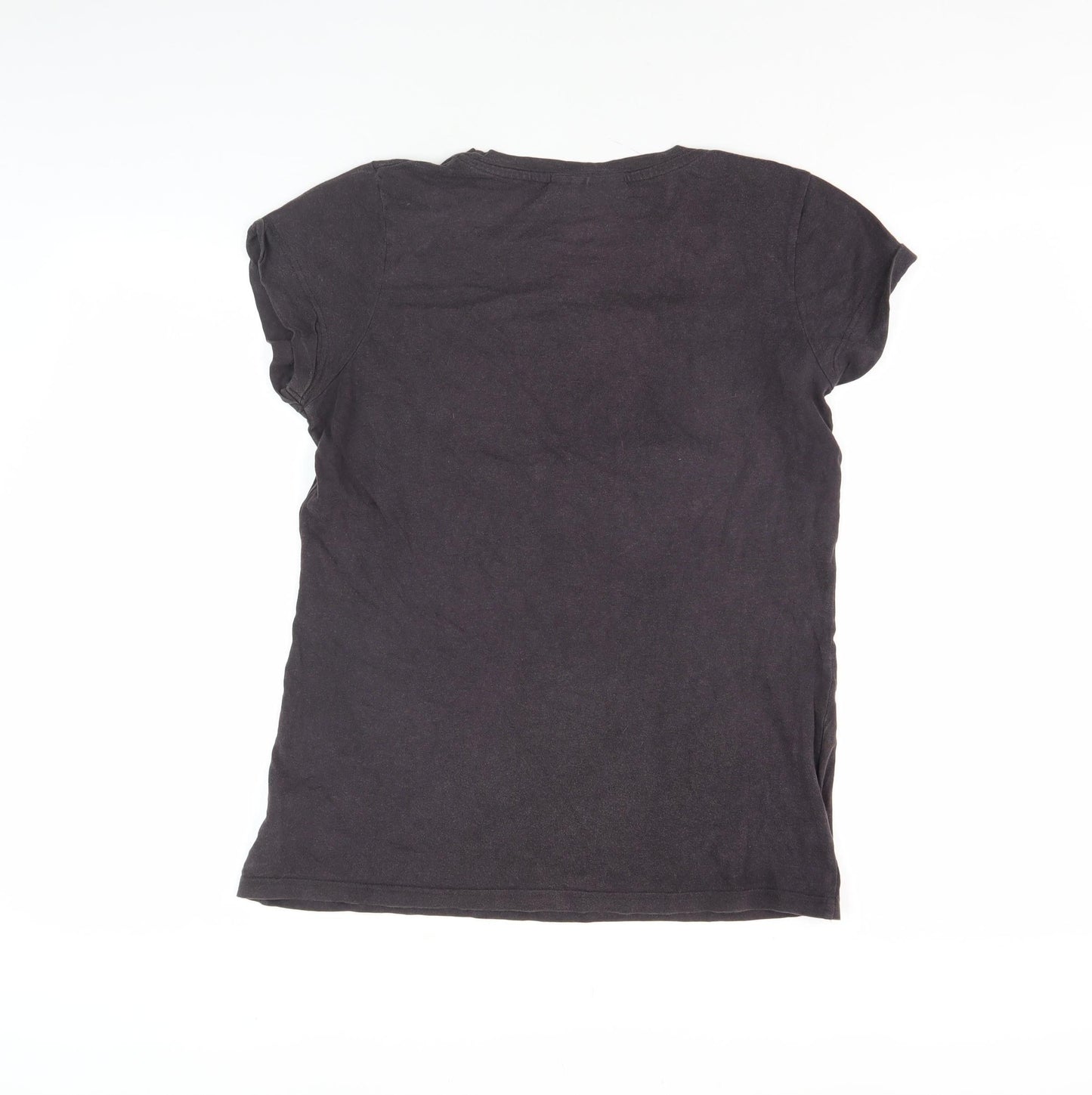 Dorothy Perkins Women's Black Rolling Stones T-Shirt, Size 14