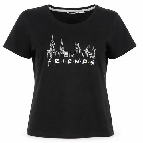 F.R.I.E.N.D.S Black Women's T-Shirt 12-14 Casual