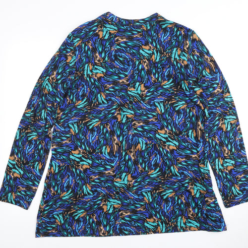 Signature Women's Multicoloured Animal Print Top M
