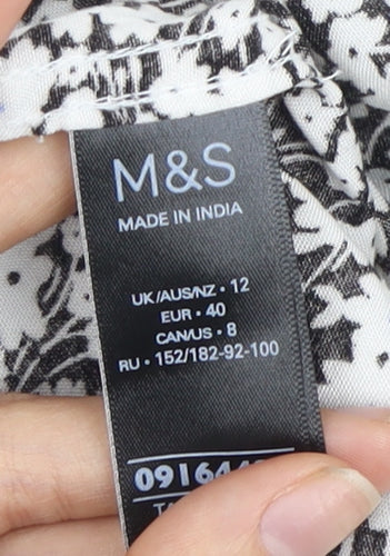 Marks & Spencer Women's Multicoloured Floral Blouse