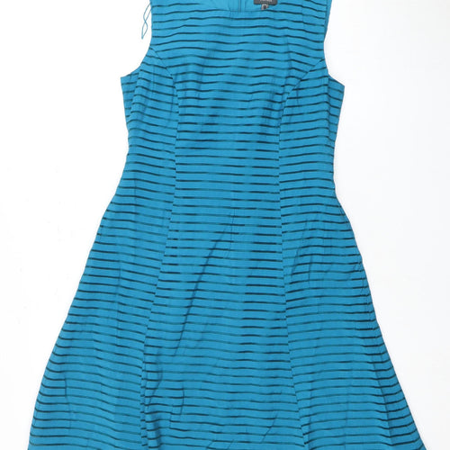 Adrianna Papell Blue Women’s Dress, Size 10, Sleeveless
