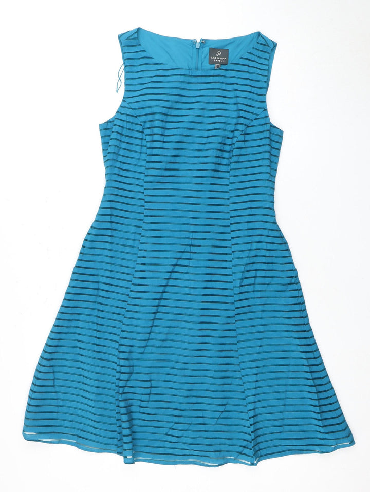 Adrianna Papell Blue Women’s Dress, Size 10, Sleeveless