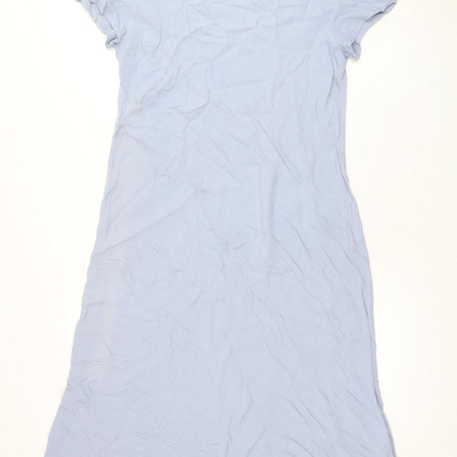 Marks and Spencer Women's Blue A-Line Dress, Size 12-14