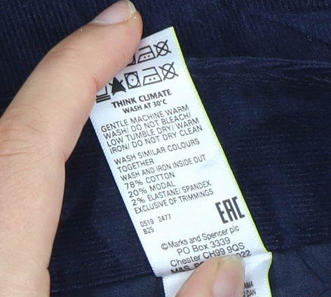 Marks and Spencer Women’s Blue Trousers Size 18