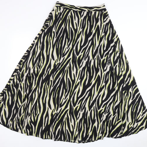 New Look Women's Midi A-Line Skirt, UK 10, Multicoloured