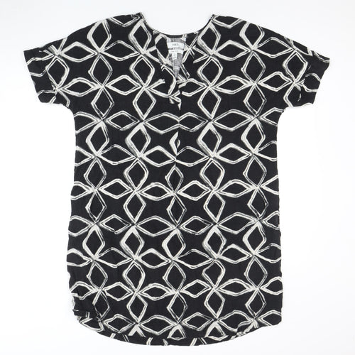 Marks and Spencer Women's Black Shift Dress, Size 14