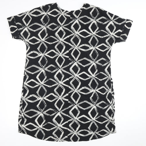 Marks and Spencer Women's Black Shift Dress, Size 14