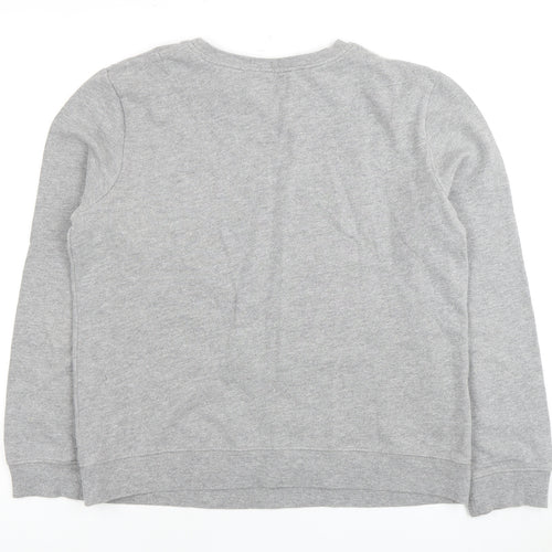 Topshop Women’s Grey Multicoloured Sweatshirt, Size 12