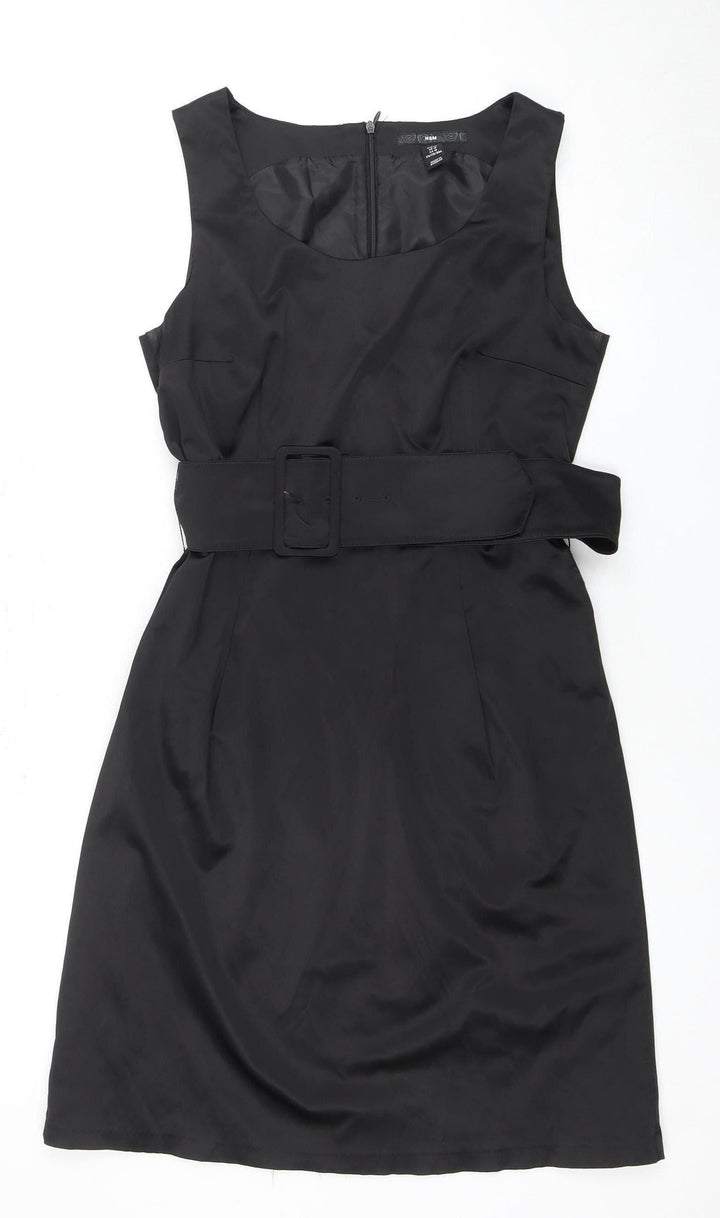H&M Women's Black Sleeveless Dress Size 14