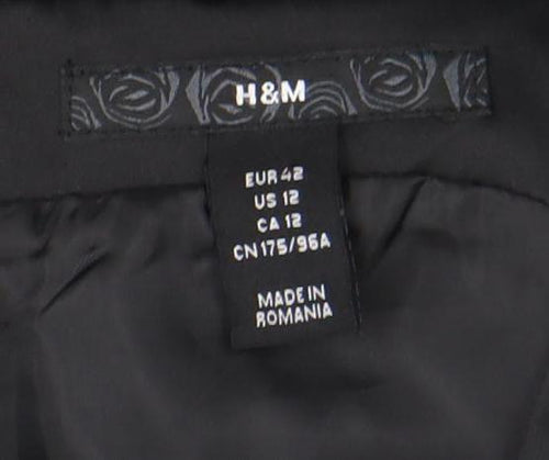 H&M Women's Black Sleeveless Dress Size 14