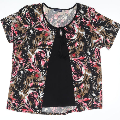 Mystique Women Multicoloured M/L Abstract Top