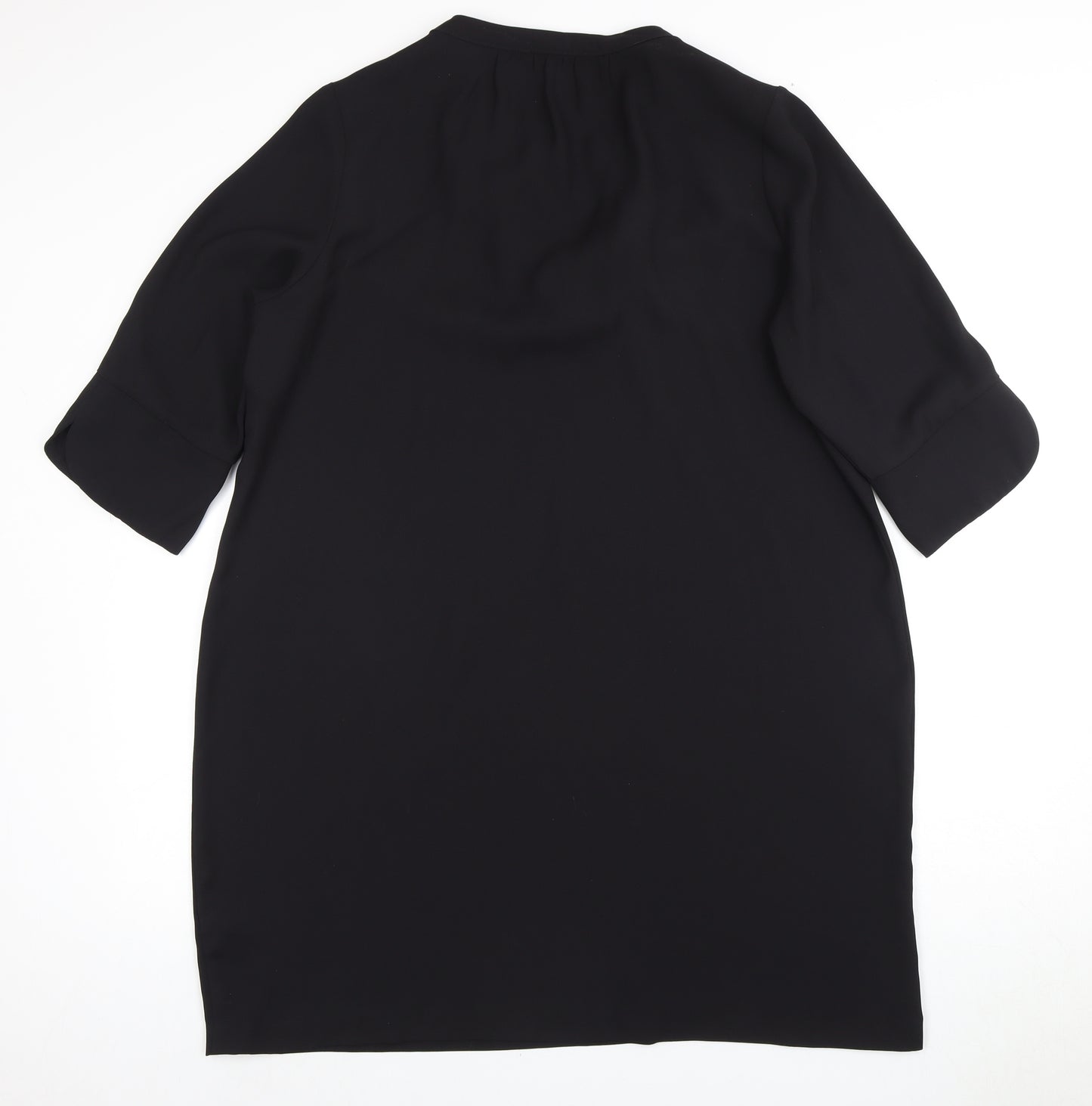 Marks and Spencer Women's Black Shift Dress Size 18