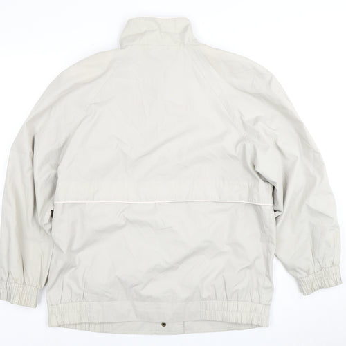 C&A Women's Beige Mid-Length Jacket - Size 10