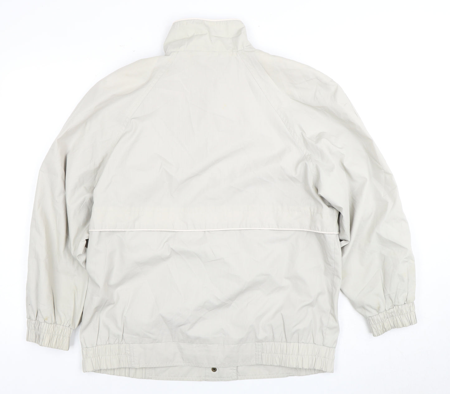 C&A Women's Beige Mid-Length Jacket - Size 10