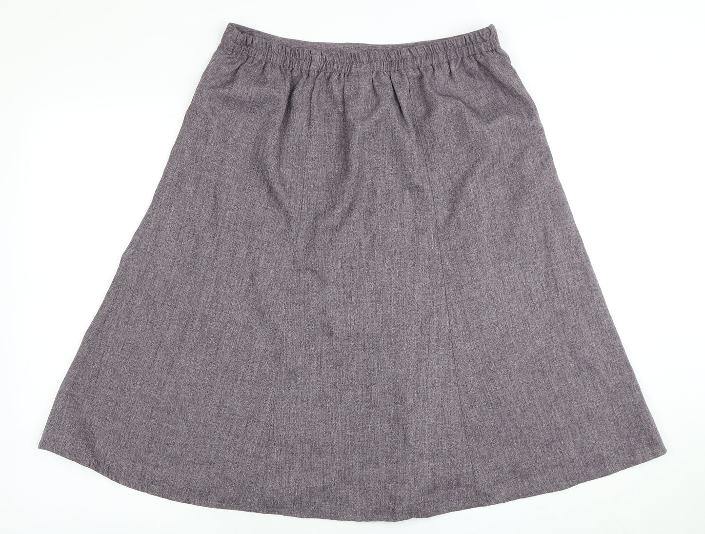 Damart Women's Grey A-Line Skirt Size 18