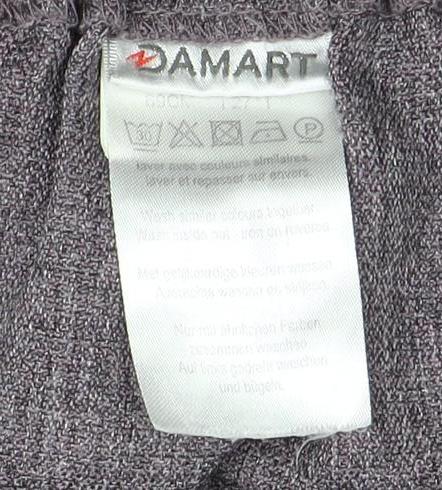 Damart Women's Grey A-Line Skirt Size 18