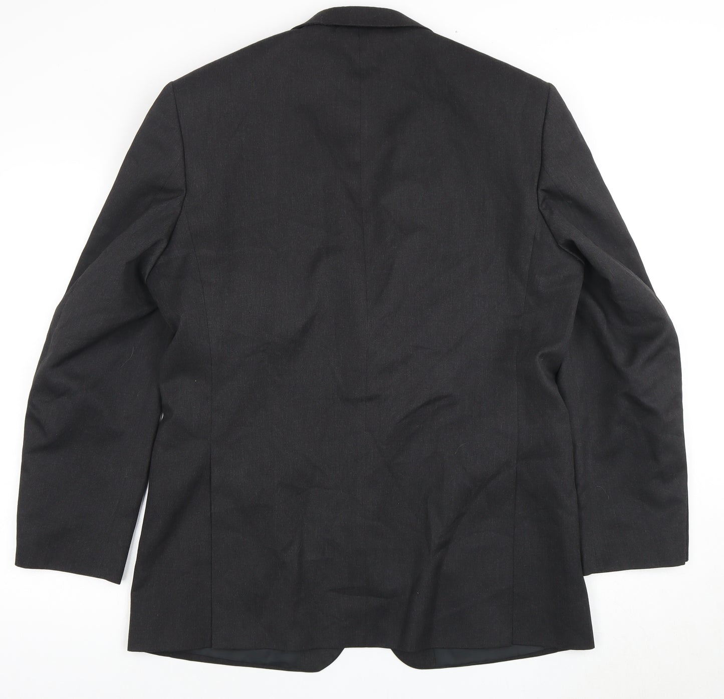 Burton Men's Black Blazer, 42 R, Regular Fit, Formal