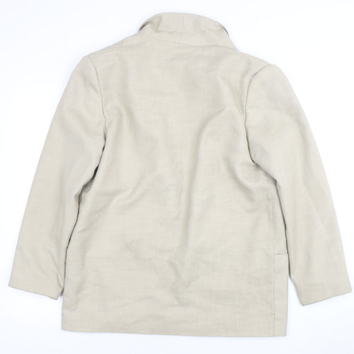 C&A Women's Beige Long Sleeve Blazer Size 46