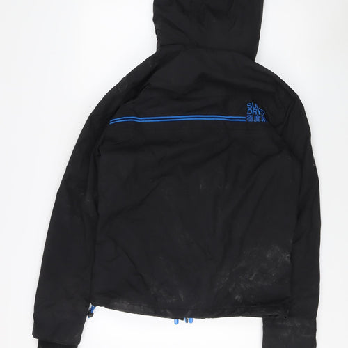 Superdry Men's Black Windbreaker Jacket S