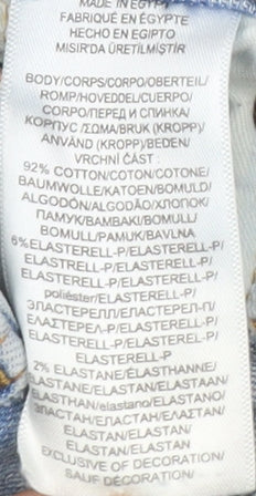 Polo Ralph Lauren Girls Light Blue Straight Jeans, Size 9 Years