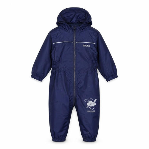 Regatta Unisex Blue Snowsuit 12-18 Months Hooded Waterproof