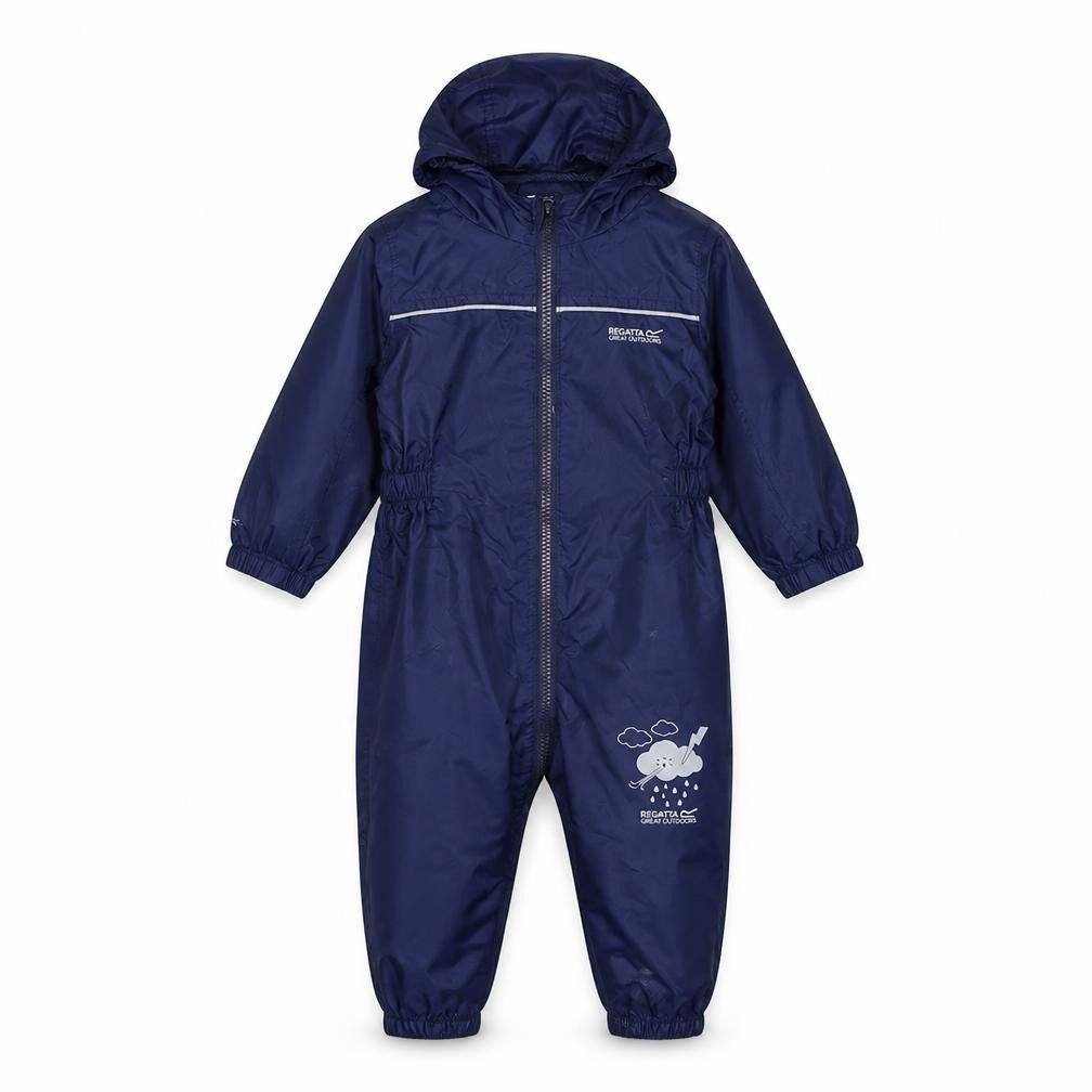 Regatta Unisex Blue Snowsuit 12-18 Months Hooded Waterproof