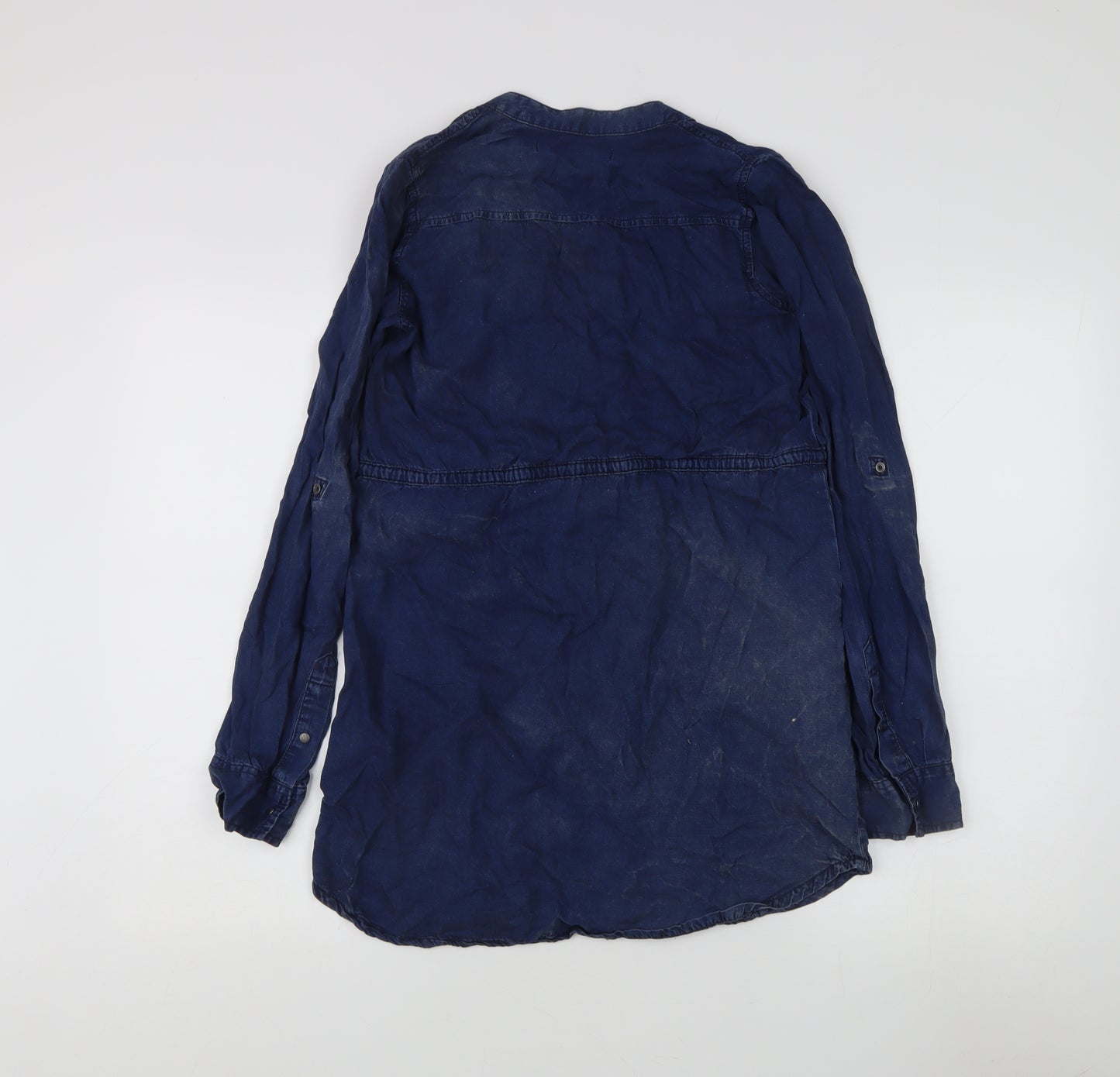 Abercrombie & Fitch Women's Blue XS Button-Up Shirt